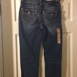 SILVER SUKI MID PENCIL SKINNY JEANS